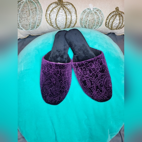 Pantofole da letto donna nuove con etichette con pelliccia Dluxe di